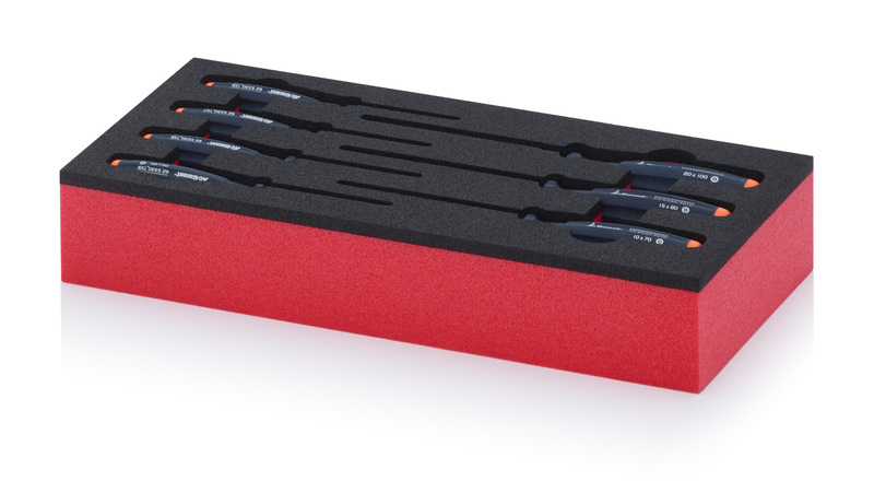 TB SE WT. Schaumstoffeinsatz mit Torx, Schaumstoffeinsatz mit Torx