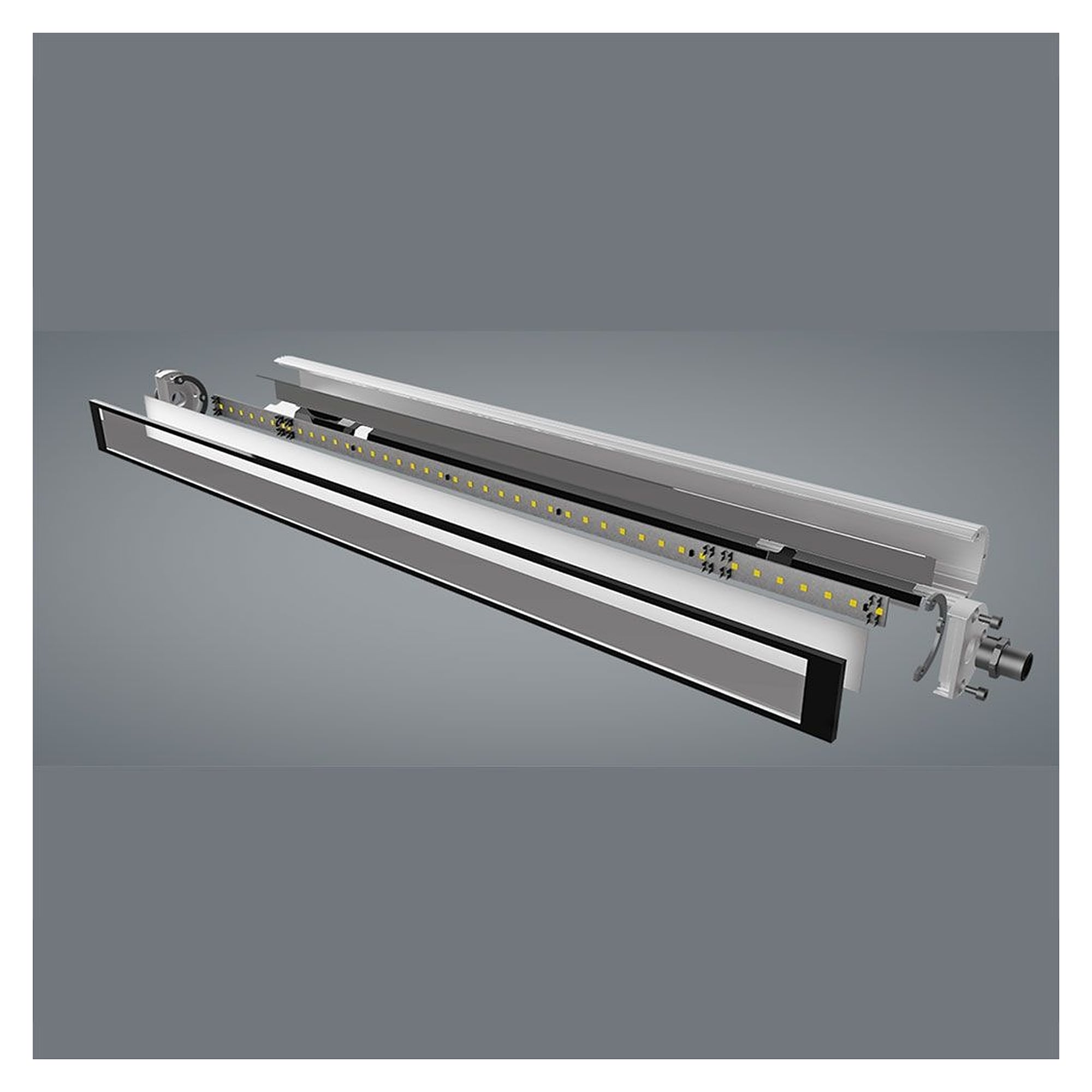 TUBELED_40 II Power Machine Light 540 mm, 24,5 W, 5700 K, 100° - LED2WORK 118310-11