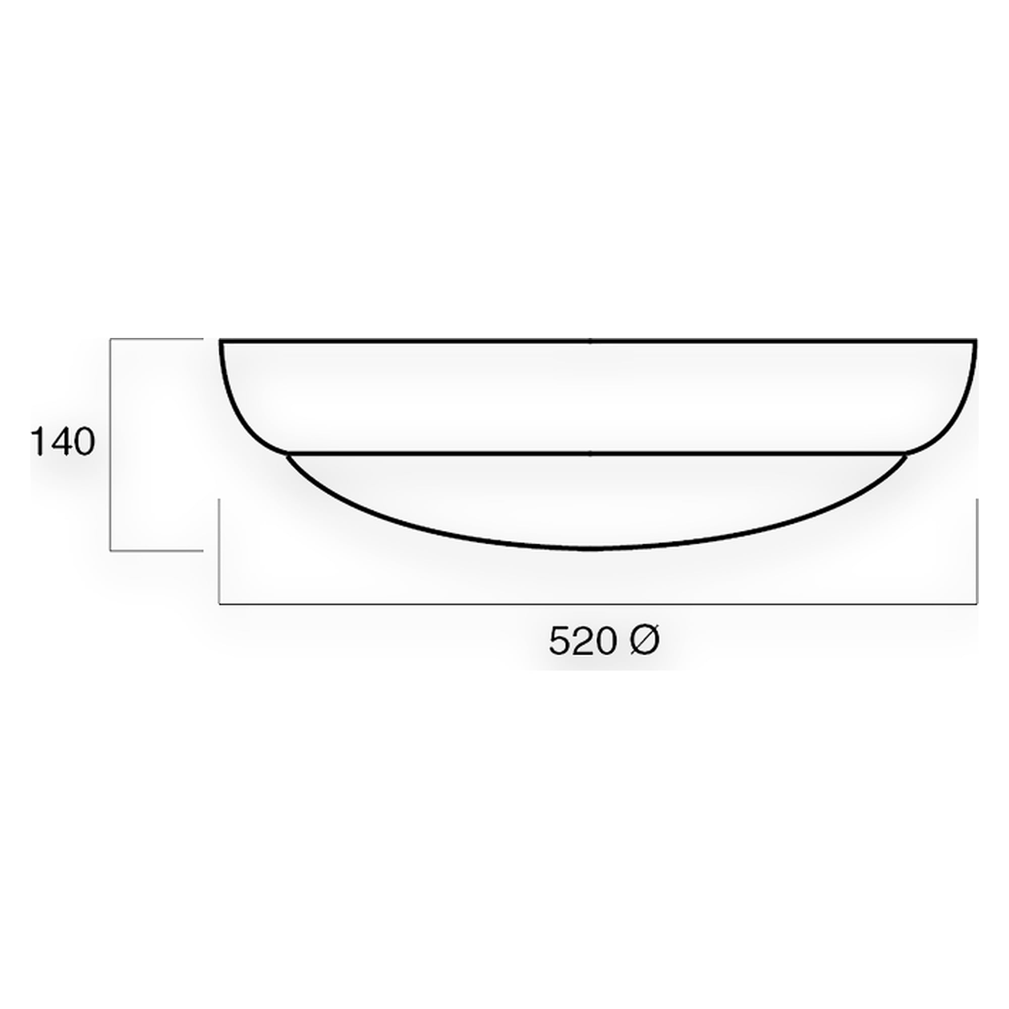 Glamox UFV-S520 industrial luminaire, 3350 lm, 4000 K, switchable