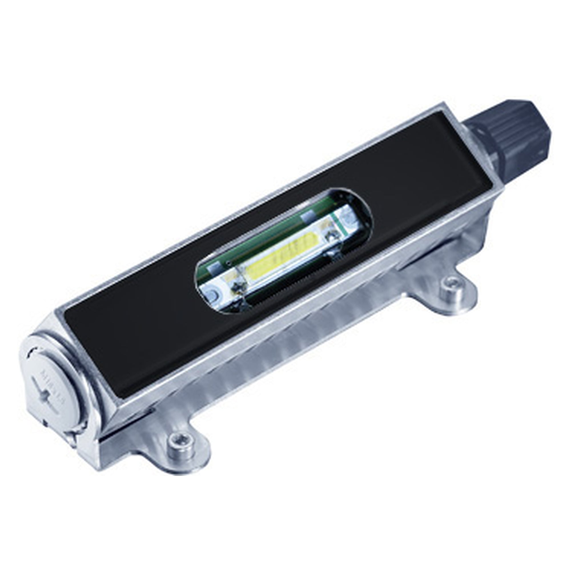 LED-Maschinenleuchte ONE LED MVAL 1 S, 400 lm, IP67, Glasblende, QUICKON 3 - Waldmann 112887037-00076065