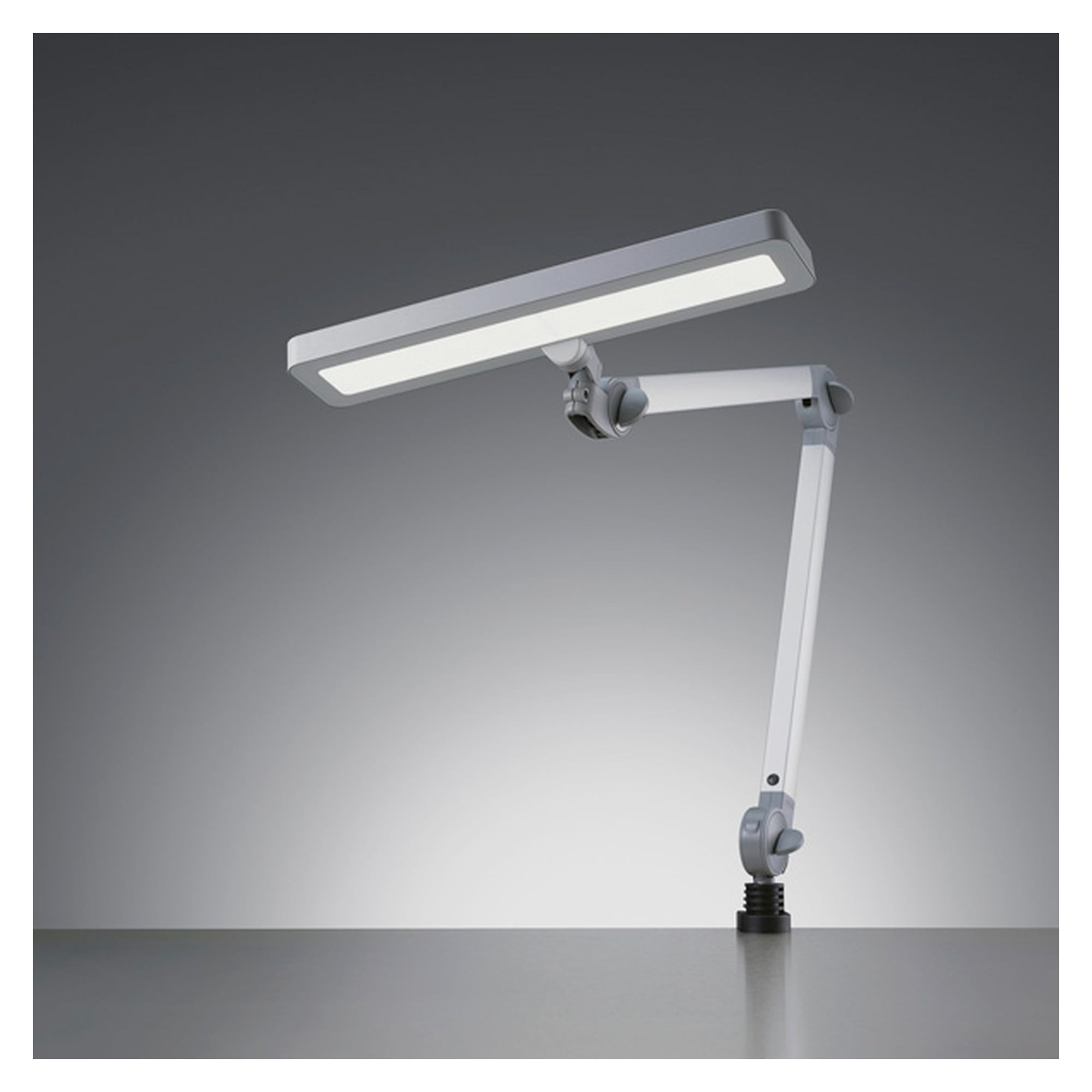 LED arm-mounted luminaire ALD 1300/850/D, 16 W, CRI > 80, 5000 K, structured screen