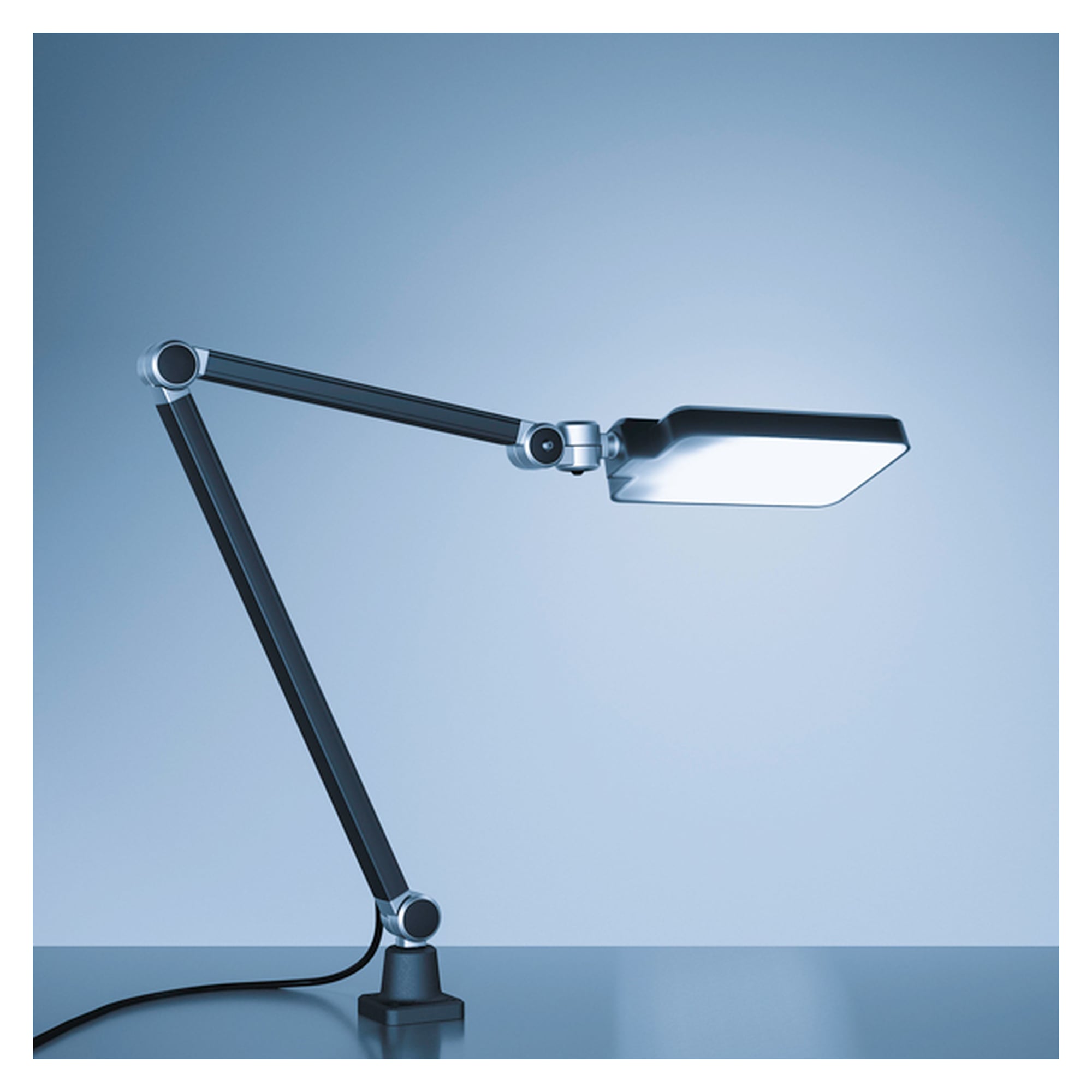 LED arm-mounted luminaire ROCIA.planar RPD 1700/850/DS, 1450 lm, 22-26 V DC, IP65