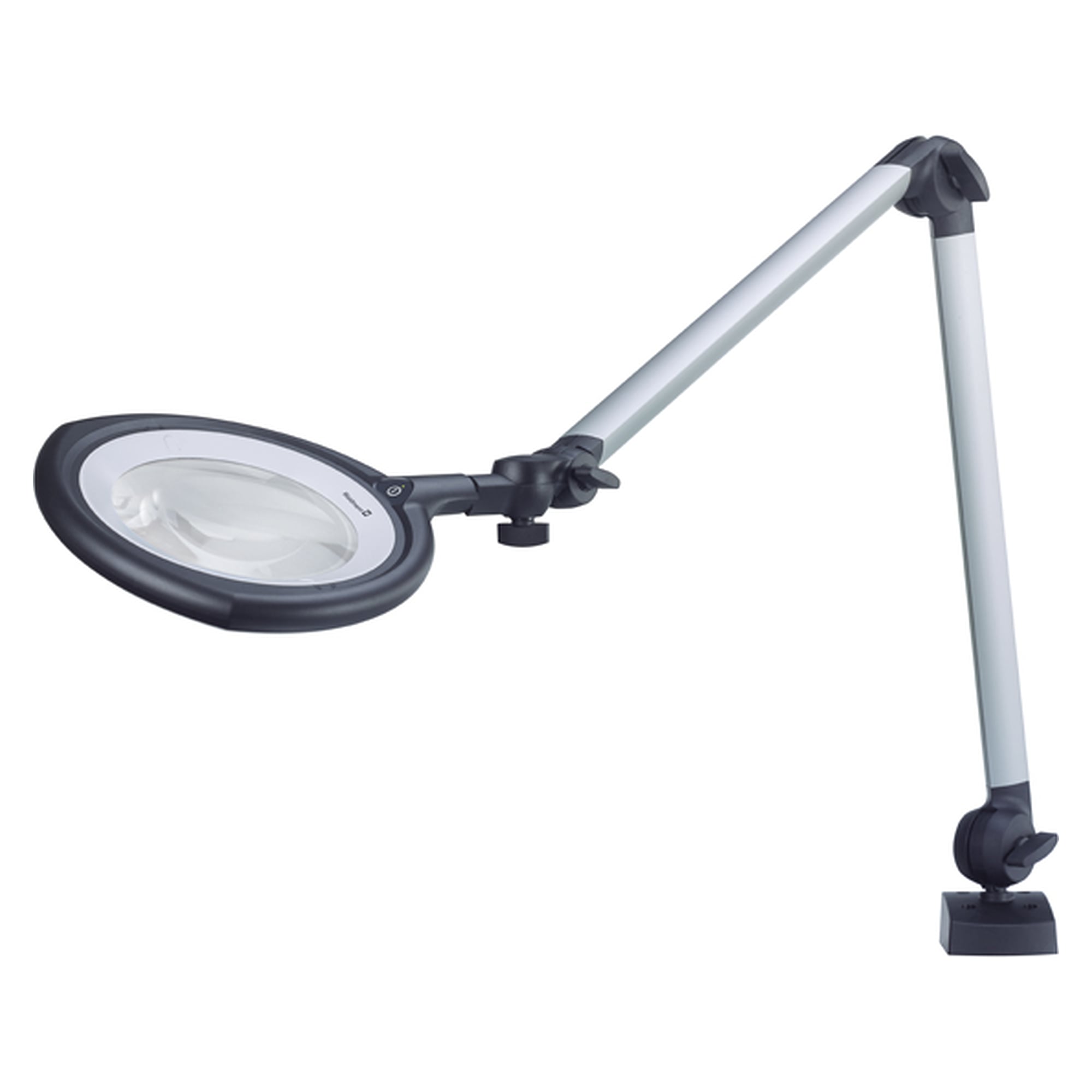 LED-Lupenleuchte TEVISIO TVD 750/940/DM, Glaslinse 3,5 dpt, langes Gestänge, 4000 K - Waldmann 113714000-00800676