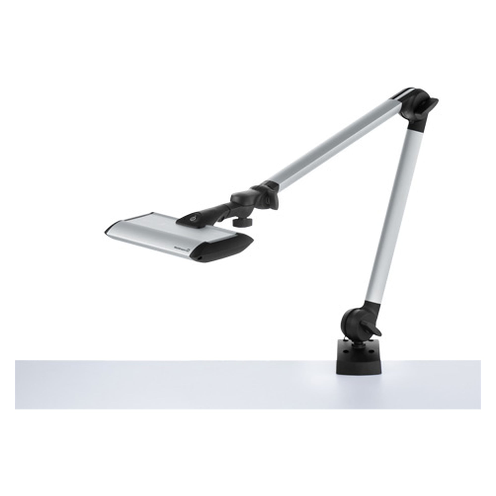 LED arm-mounted luminaire TANEO TND 700/D50/D, 550 lm, D50 standard light, CRI 95, table base - Waldmann 113734000-00810077