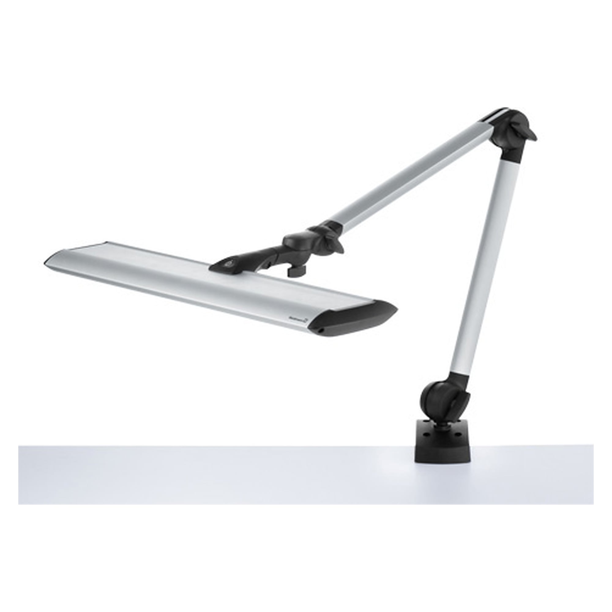 LED arm-mounted luminaire TANEO TND 2100/D50/D, 1800 lm, D50 standard light, CRI 95, table base - Waldmann 113736000-00810095