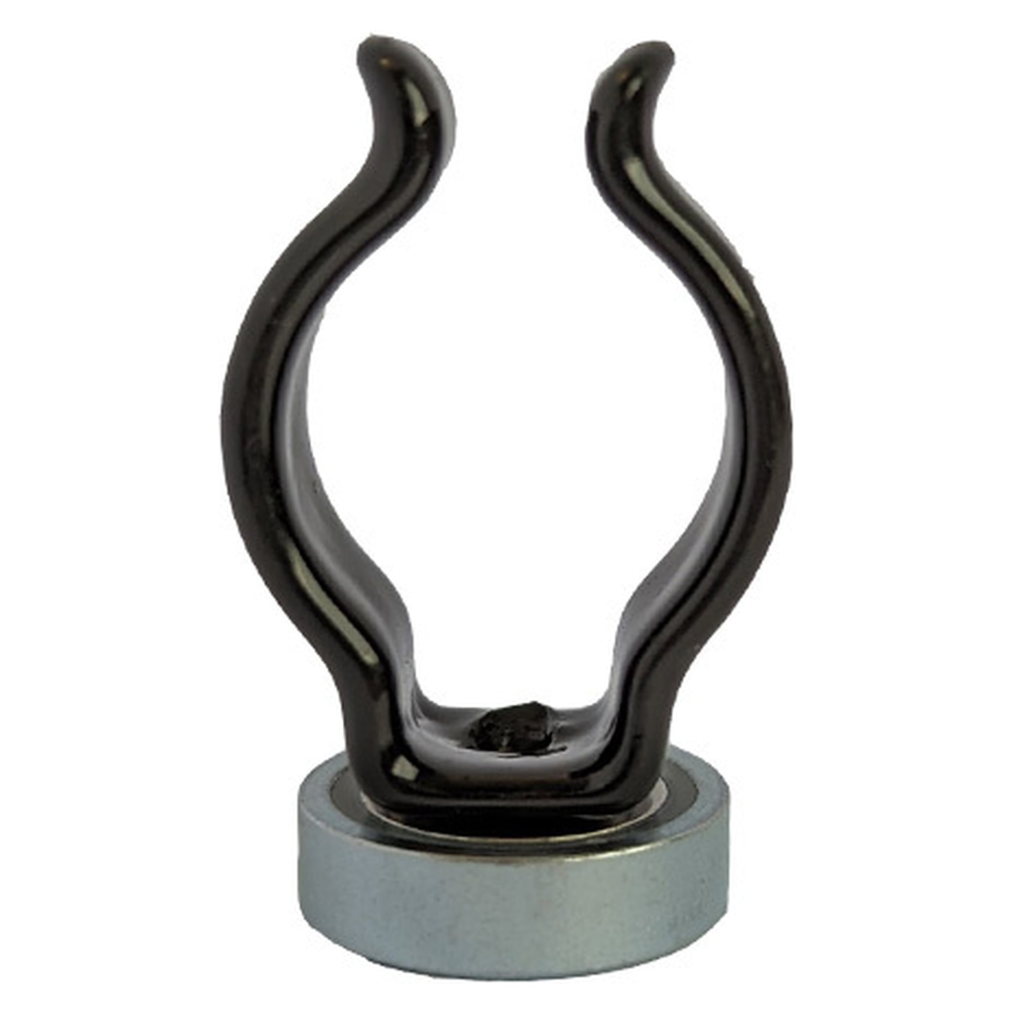 Halter für Anschlussbuchse LINURA.edge, schwarz, mit Magnet - Waldmann 225439019-00812859