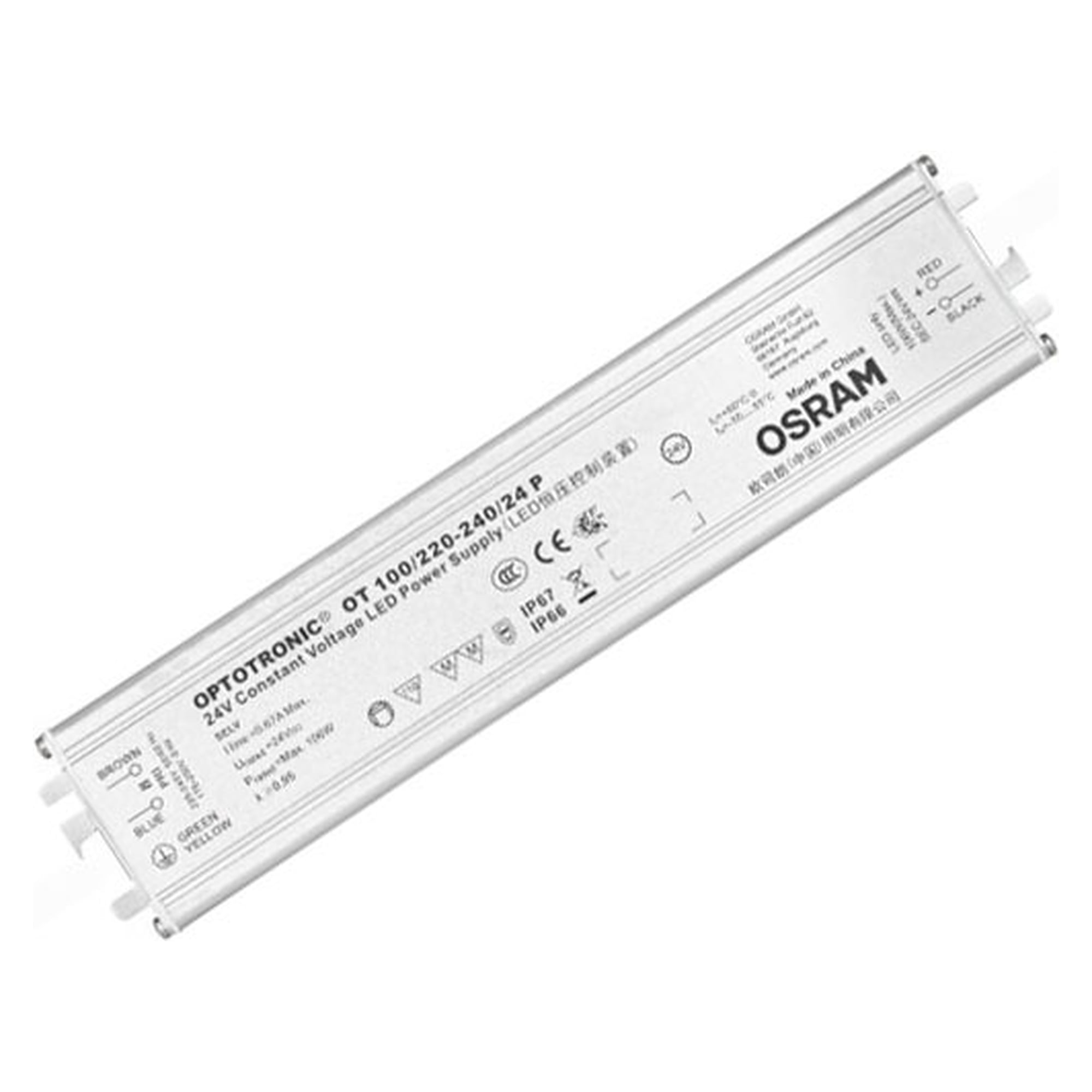 Betriebsgerät 24 VDC, 100 W, 220-240 V, IP67 - Waldmann 309581010-00805600