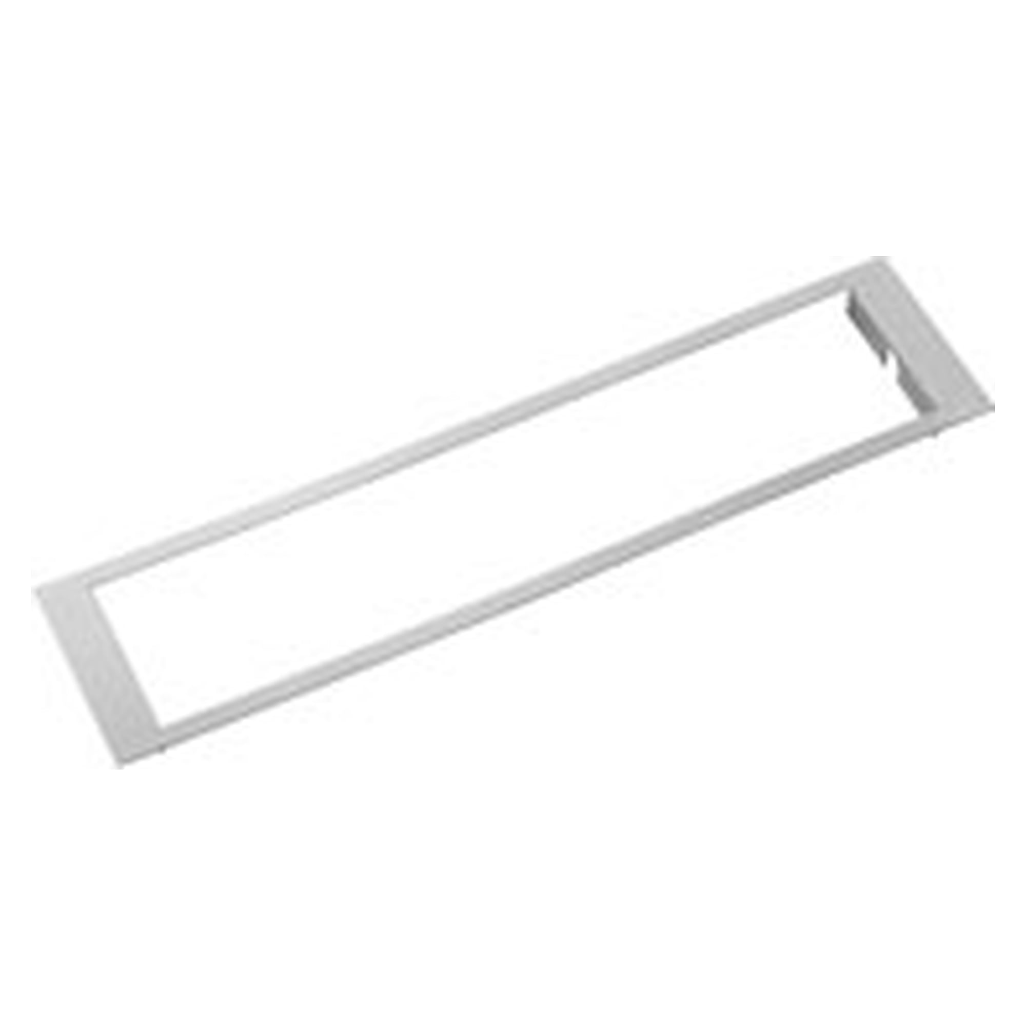 Einbaurahmen für LUMATRIS 596 x 95 mm, silbergrau - Waldmann 408001018-00595610